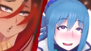 Hot Battle (Sylvia fuck Aqua)